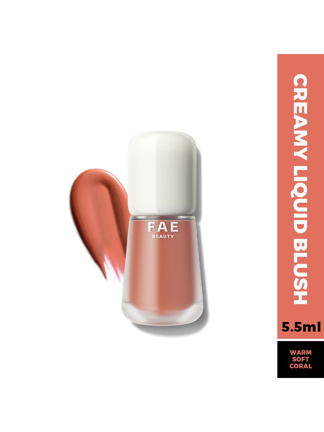 

FAE BEAUTY Lush Serum Like Finish 8H Long Wear Creamy Liquid Blush 5.5ml - Fizzy 01, Peach