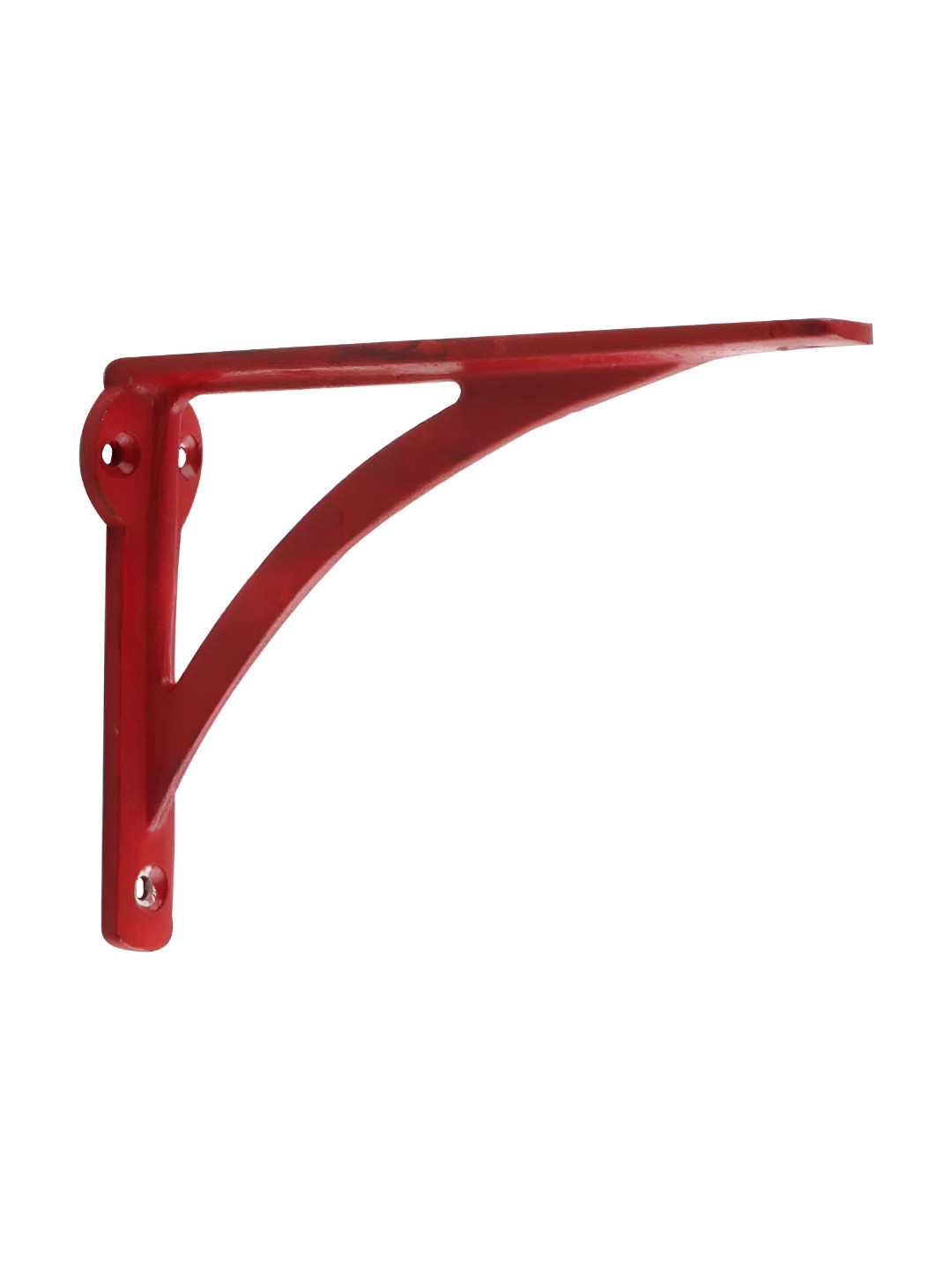 

Indianshelf Red Triangular Iron Wall Planters Holders