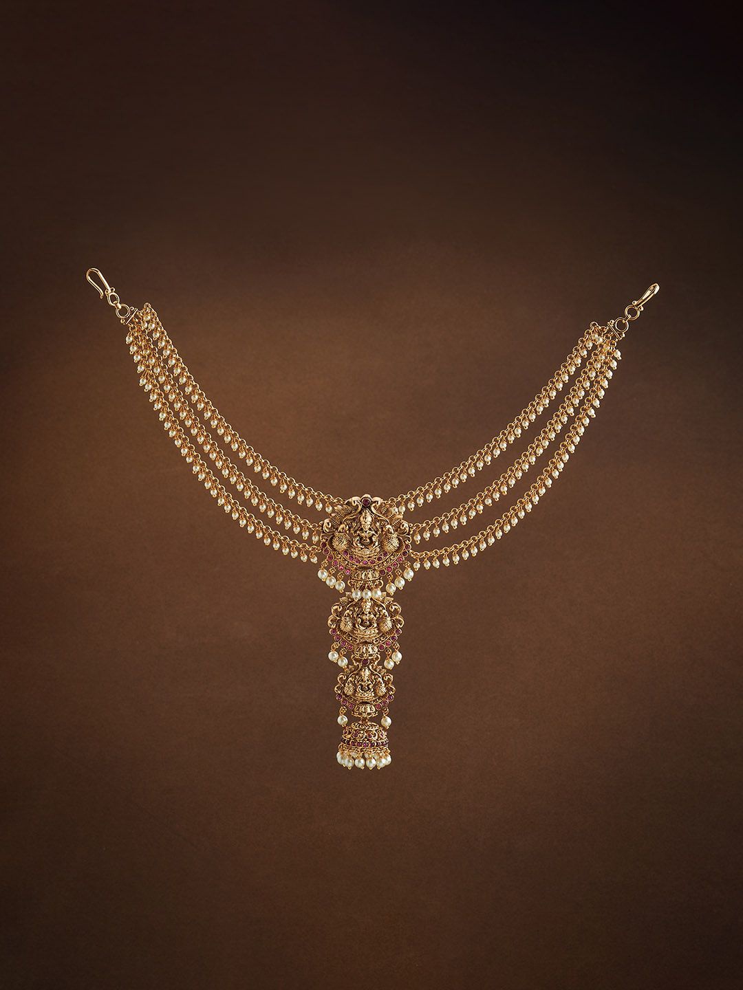 

Kushal's Fashion Jewellery Women Hair Accessory Set of, Gold