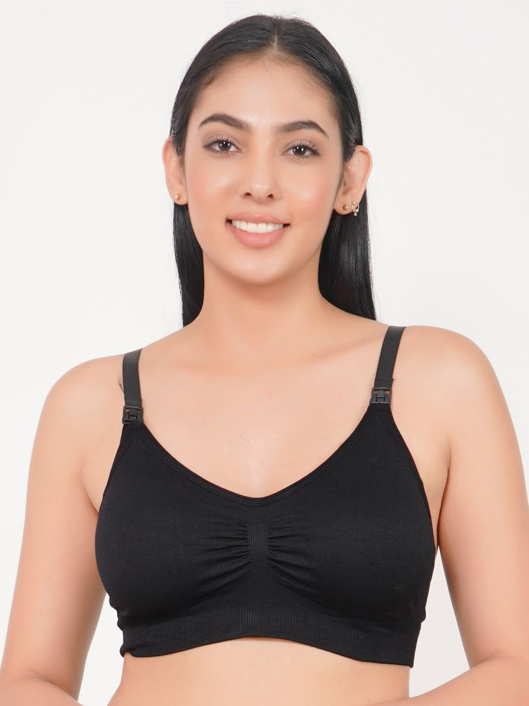 

WAVE FASHION Bra Full Coverage, Black