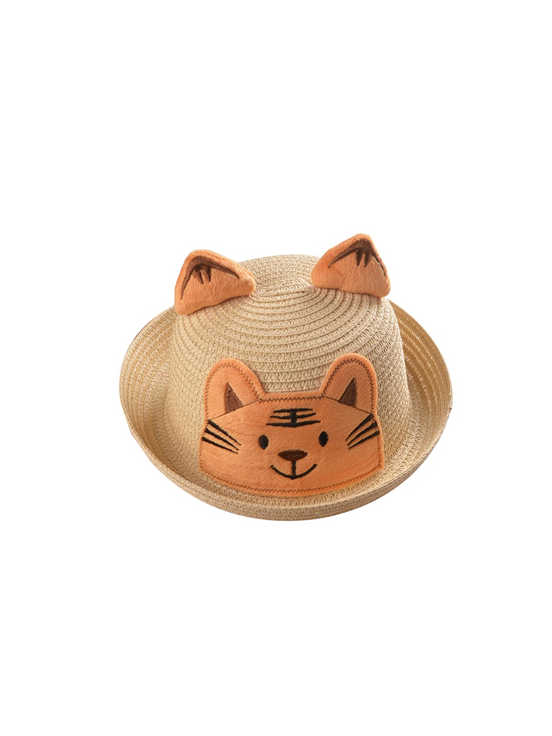 

Babymoon Kids Embroidered Sun Hat, Brown