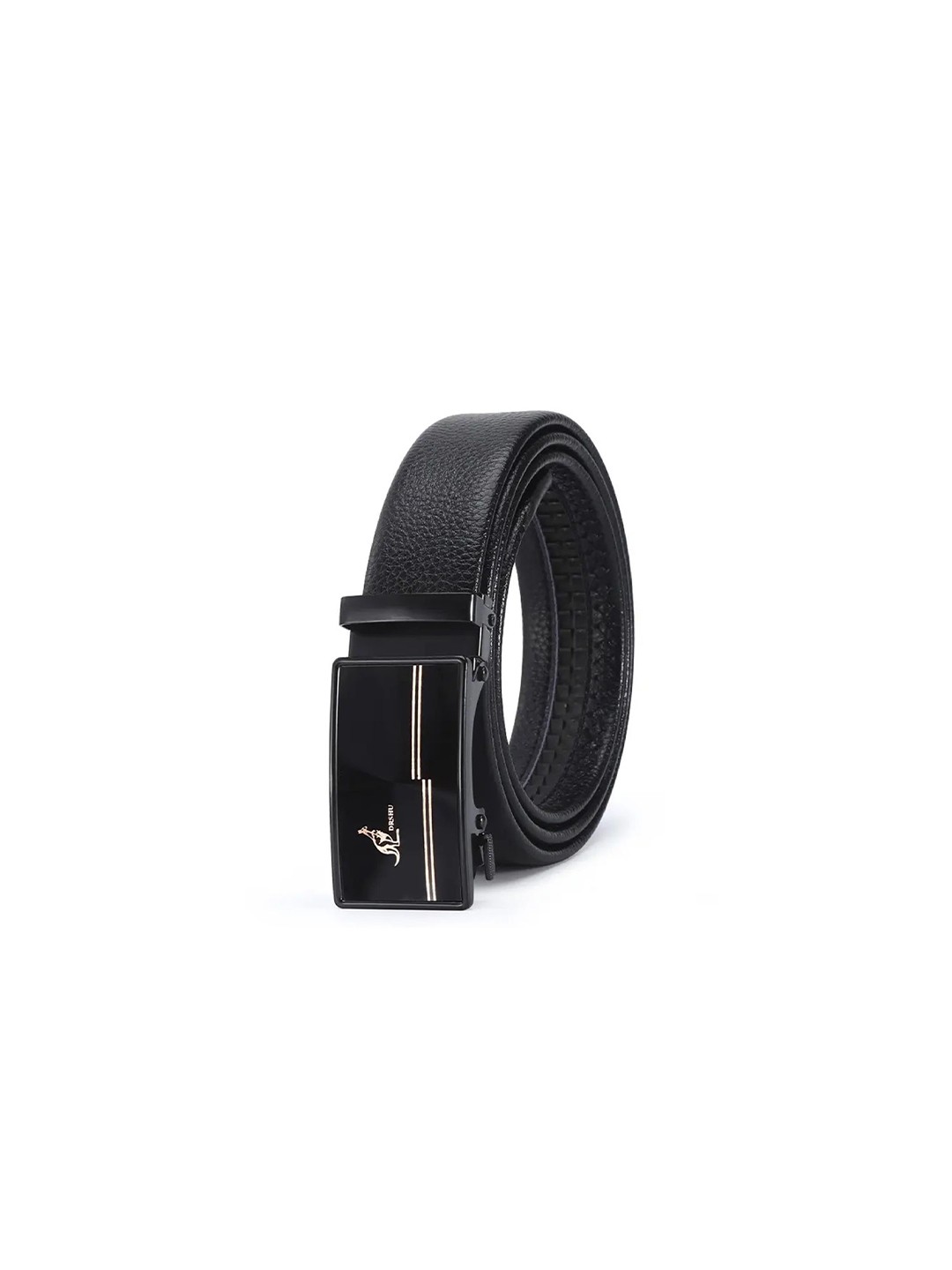 

Provogue Men Textured Belt, Black