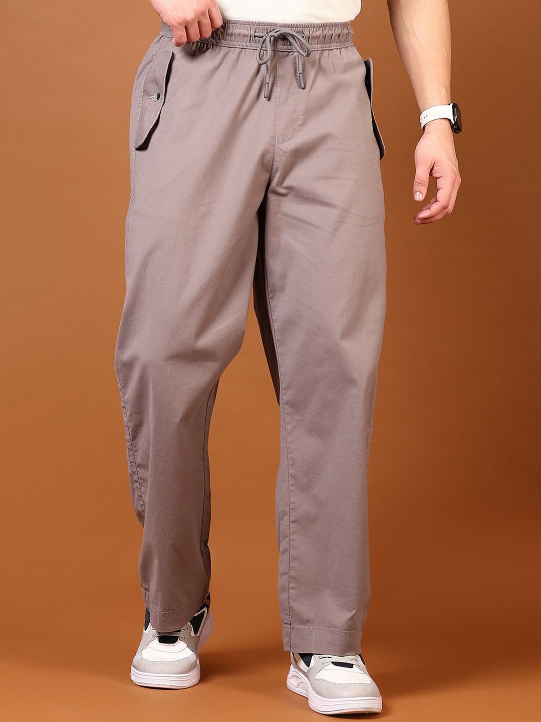 

V-Mart Men Trousers, Grey
