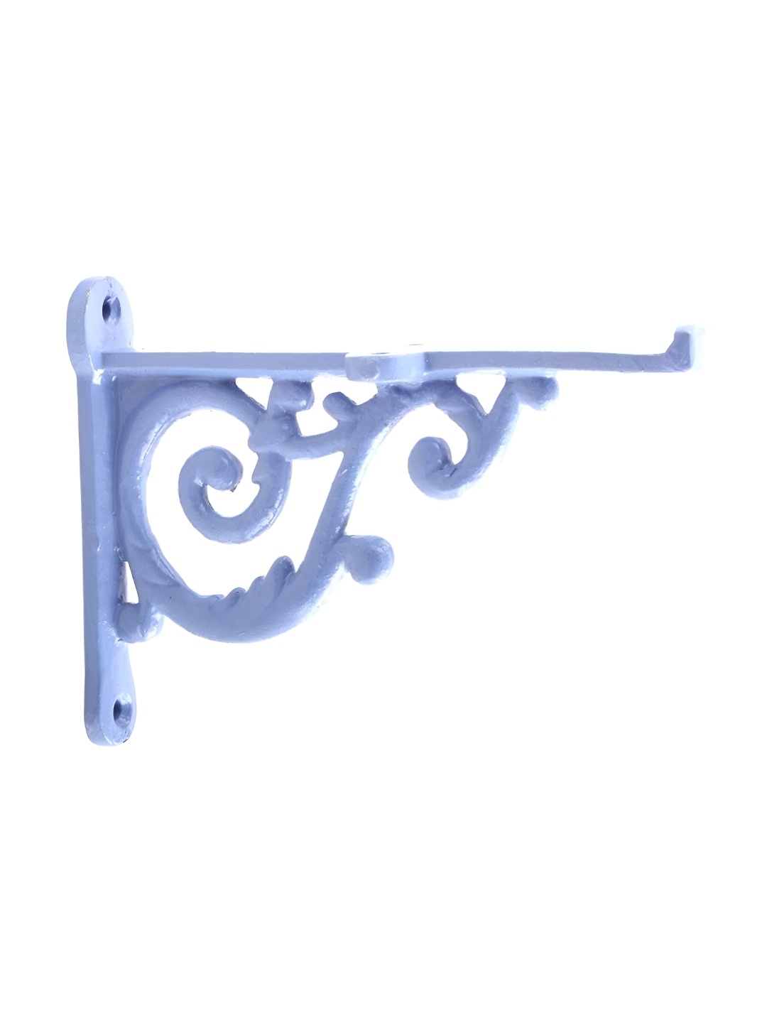 

Indianshelf Blue Floral Wall Hanging Plant Holder Bracket