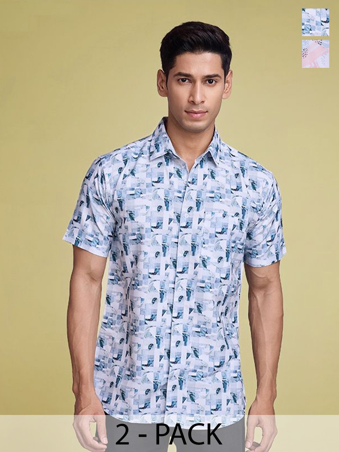 

Moda Rapido Men Standard Floral Opaque Printed Casual Shirt, Multi