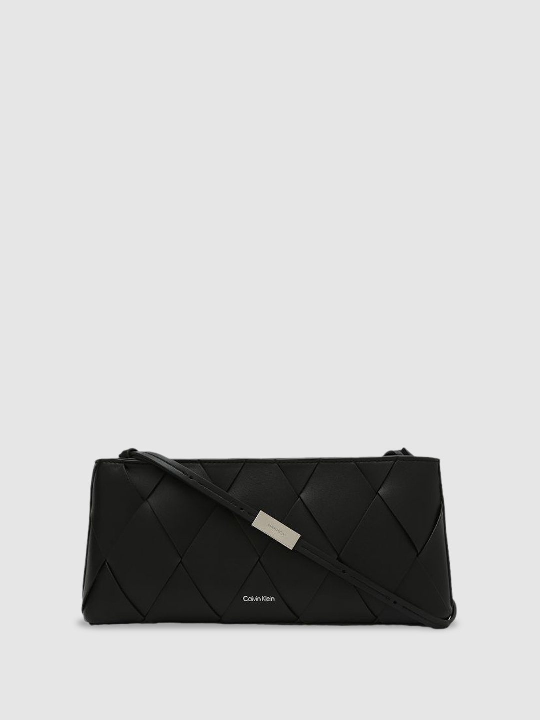 

Calvin Klein PU Structured Sling Bag, Black