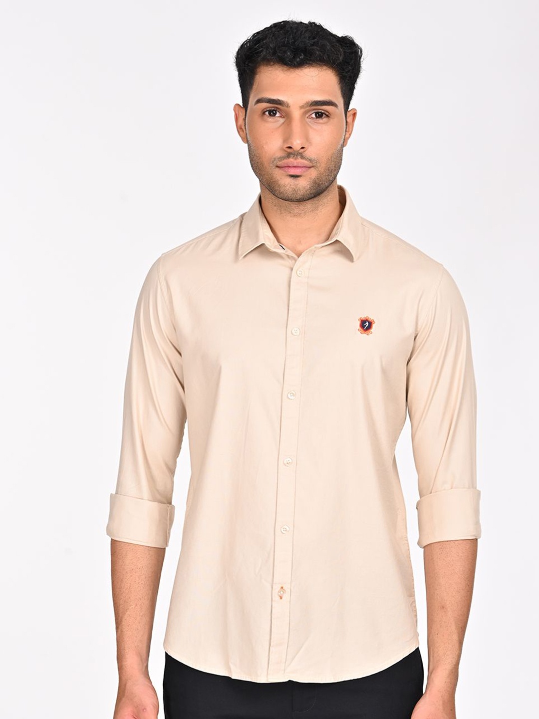 

Indian Terrain Men Classic Slim Fit Opaque Casual Shirt, White