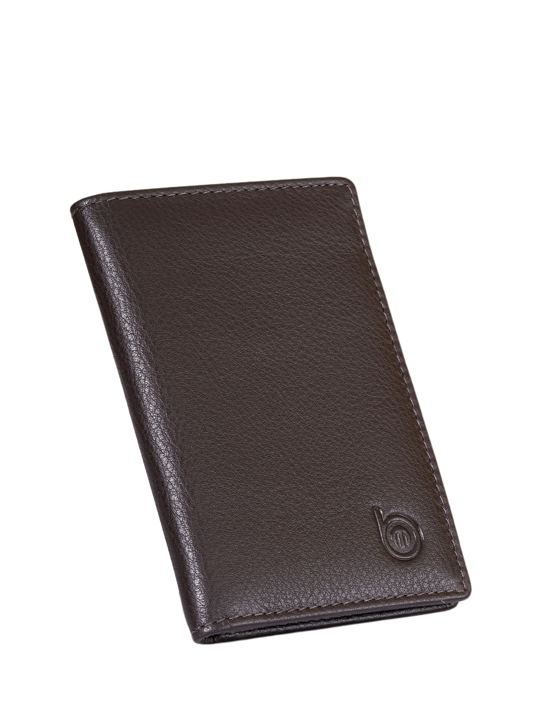 

BAGMAN Men Leather Card Holder, Brown