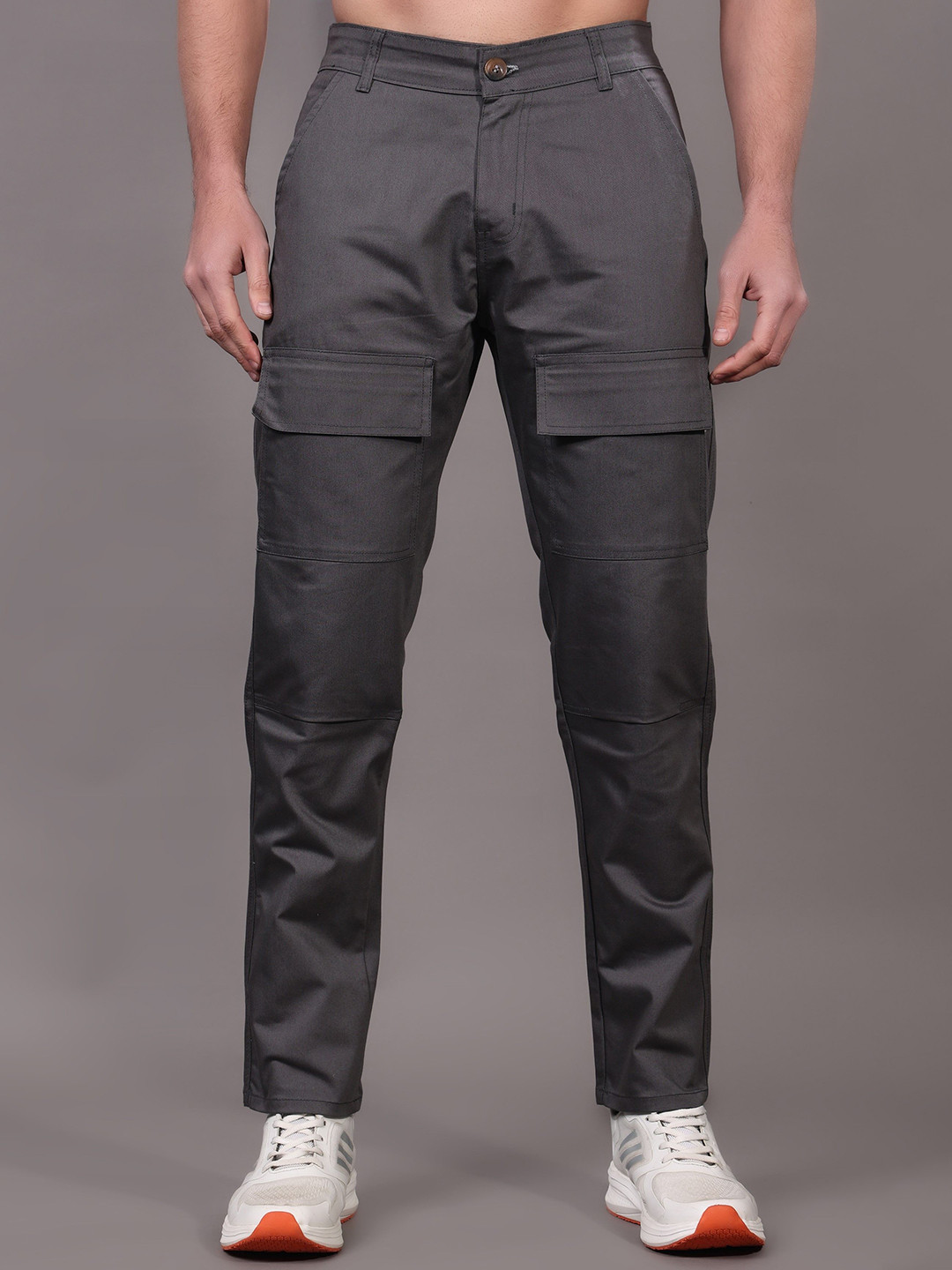 

ZAYSH Men Stretchable Jeans, Grey