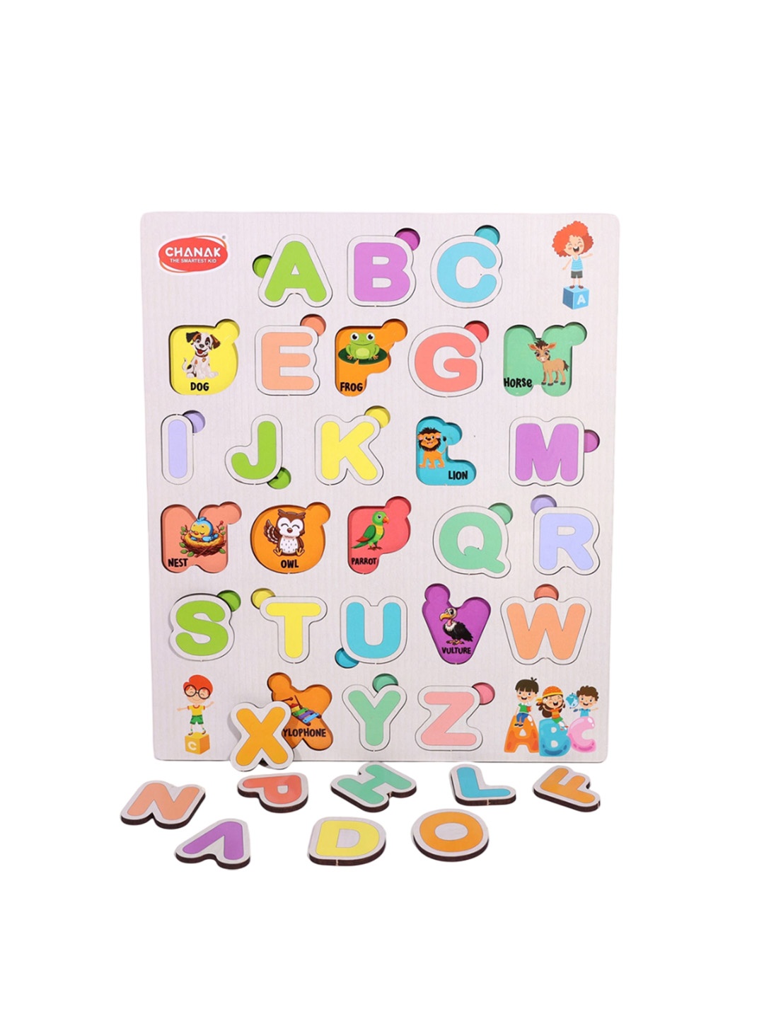 

Aditi Toys Alphabet Toy Toy Learning and Development Toys, Peach