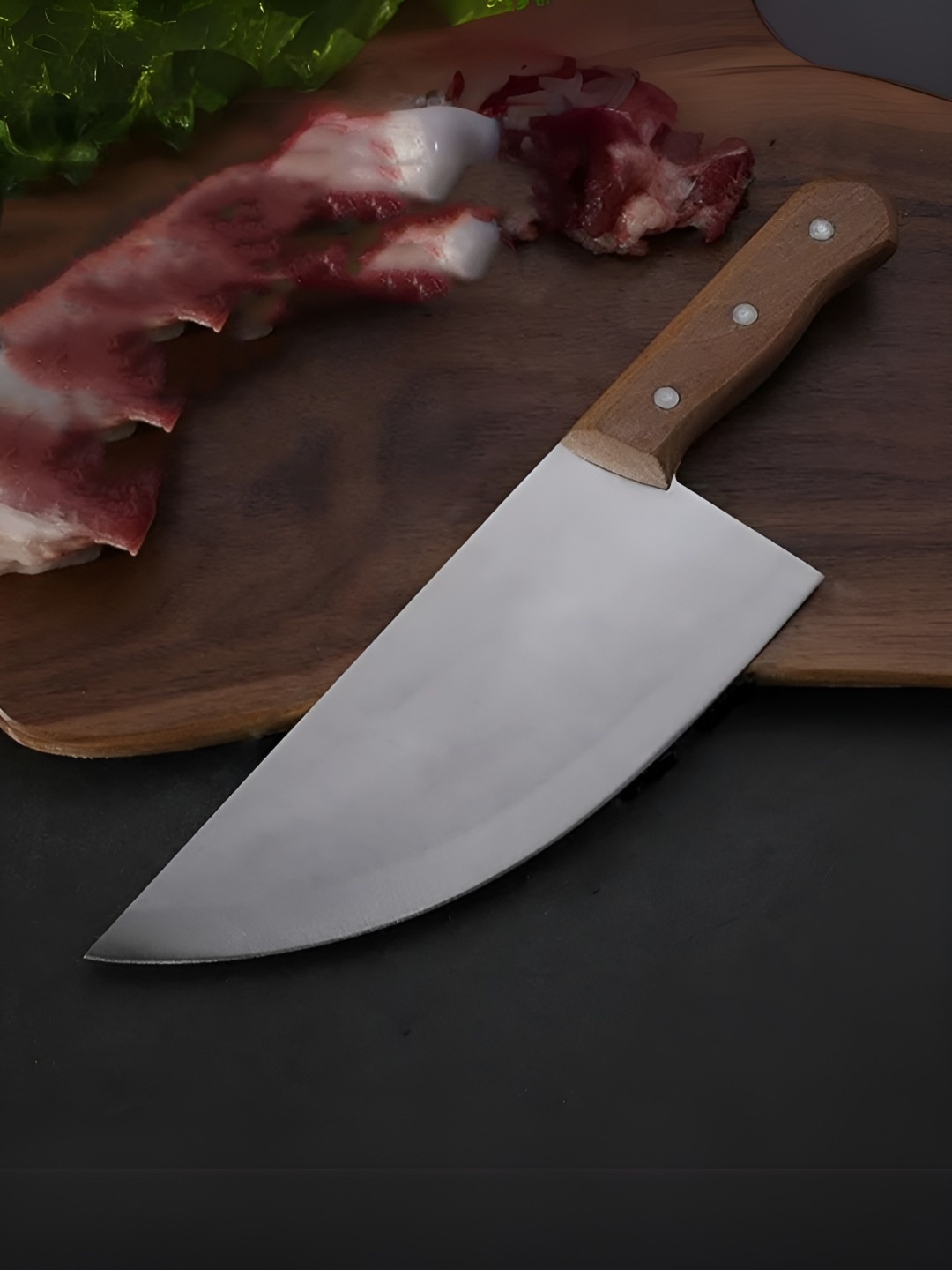 

MACHADO Silver-Toned 2025 Stainless Steel Knife