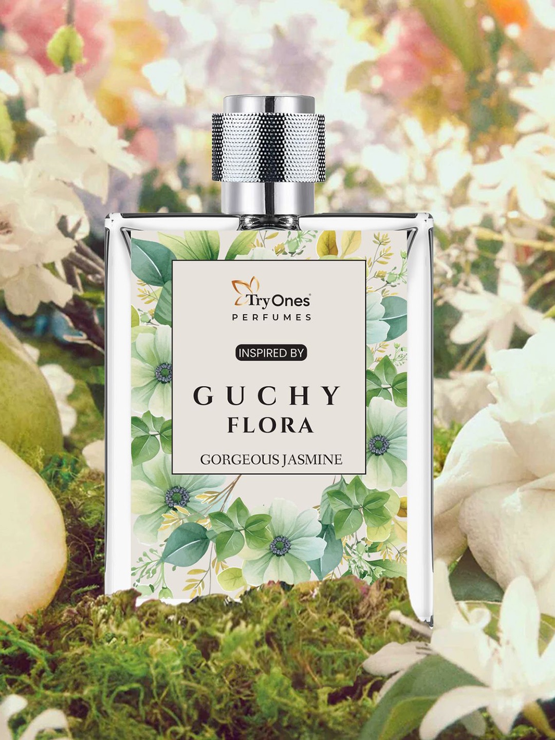 

TRYONES Guccy Flora Long Lasting Perfume - 50 ml, Green