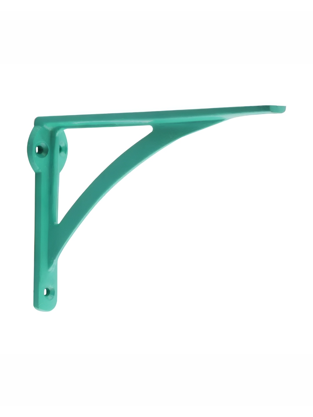 

Indianshelf Sea Green Triangular Wall Hanging Bracket Shelves