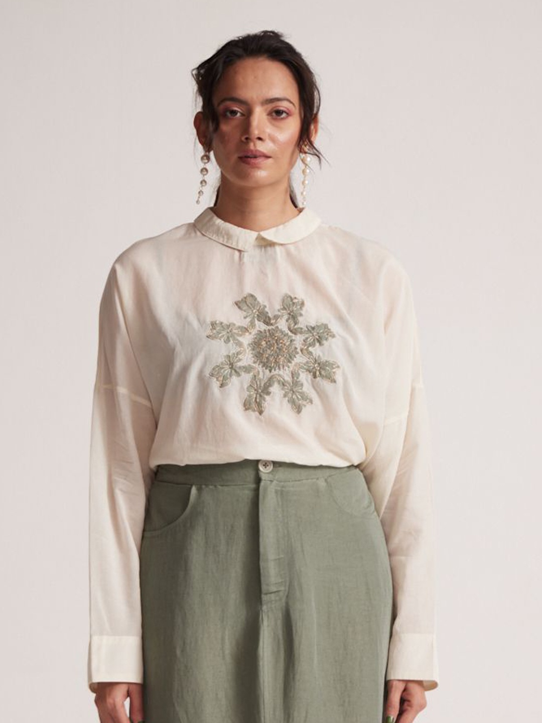 

Western Era Cotton Top, Off white