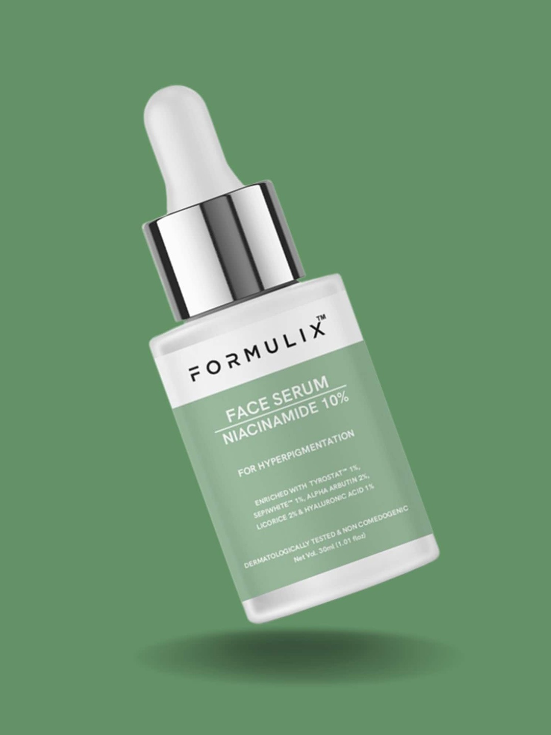 

FORMULIX Niacinamide & Licorice Face Serum For Hydration - 30 ml, Green