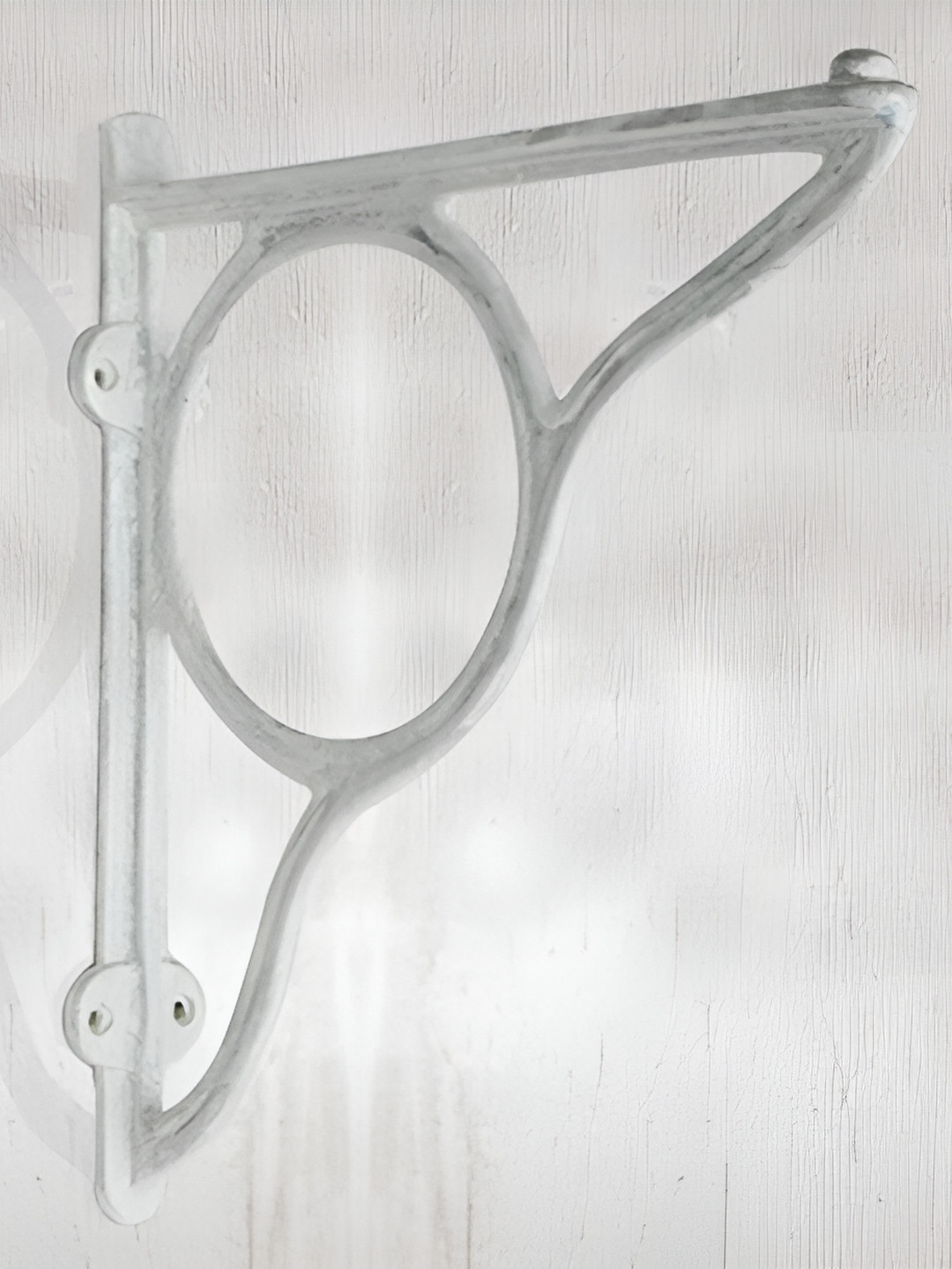 

Indianshelf White Circular Shelf Aluminium Brackets