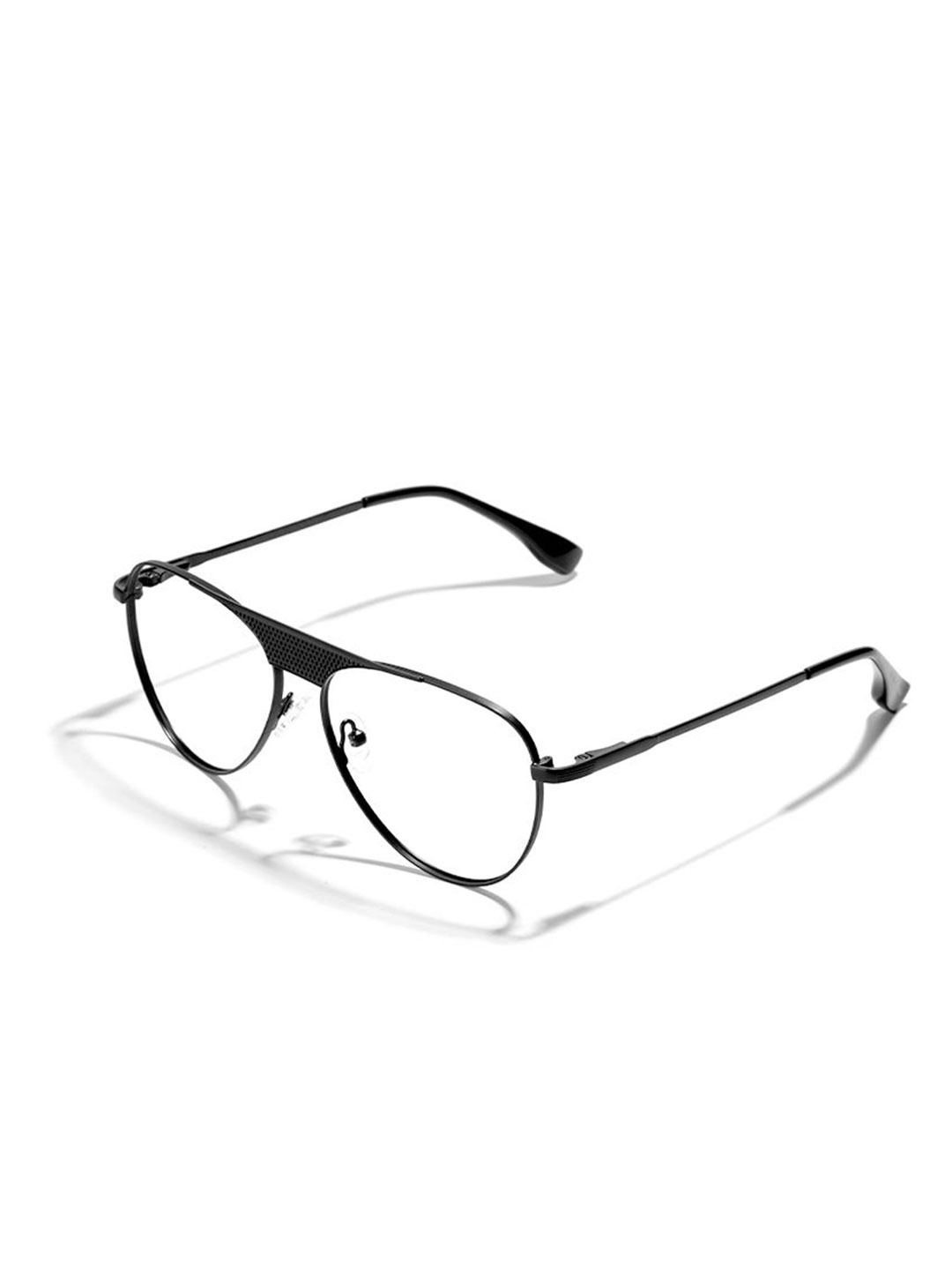 

SAM & MARSHALL Unisex Full Rim Aviator Frames, Black