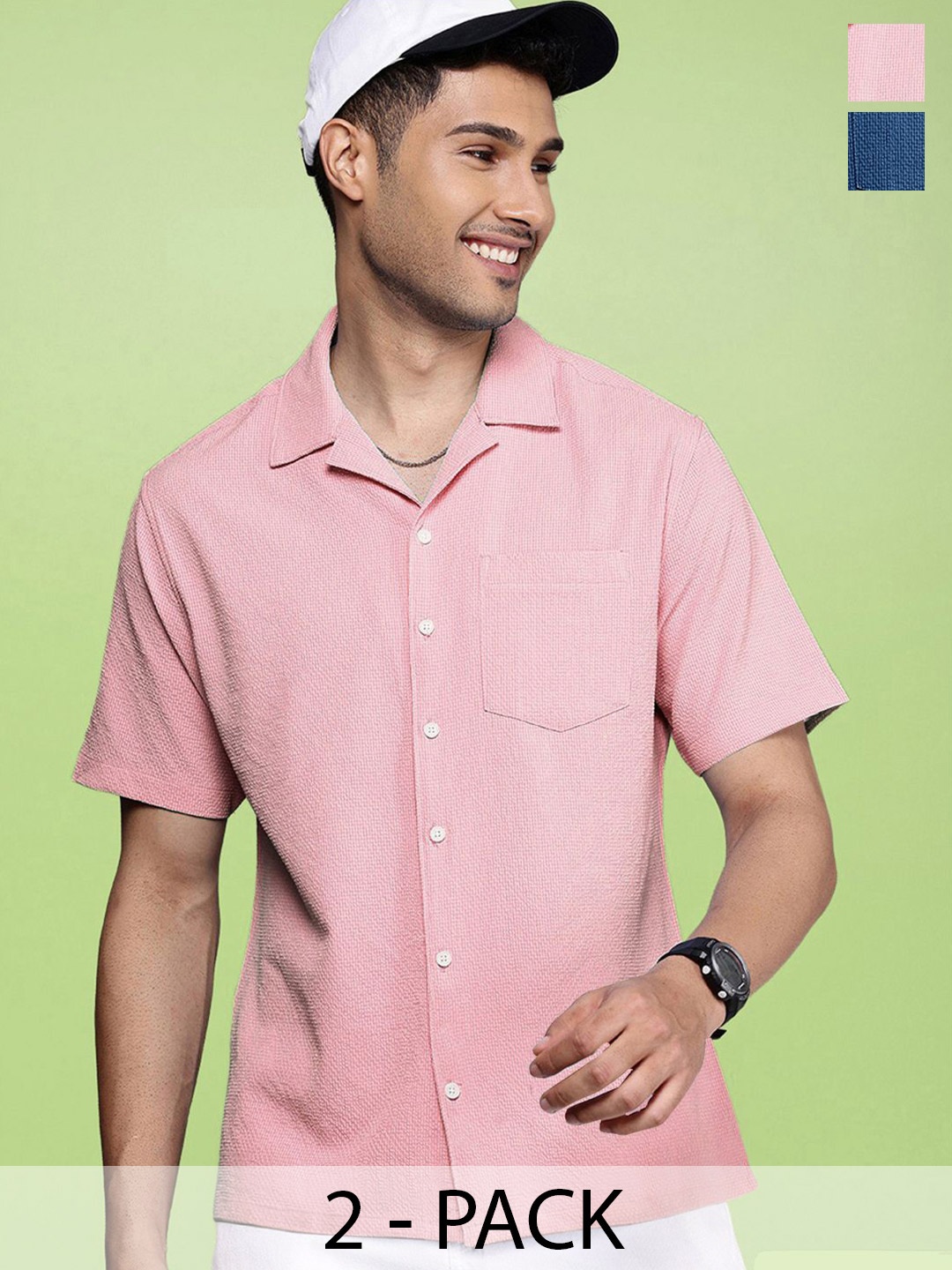 

Moda Rapido Men Standard Opaque Casual Shirt, Multi