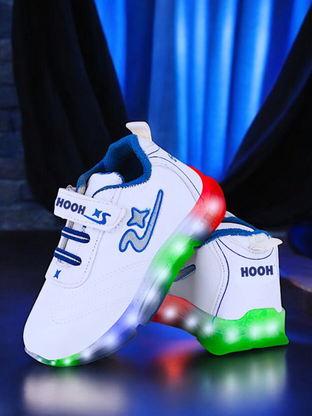 

HOOH Now Comfort in Fashion Unisex Kids Sneakers, Blue
