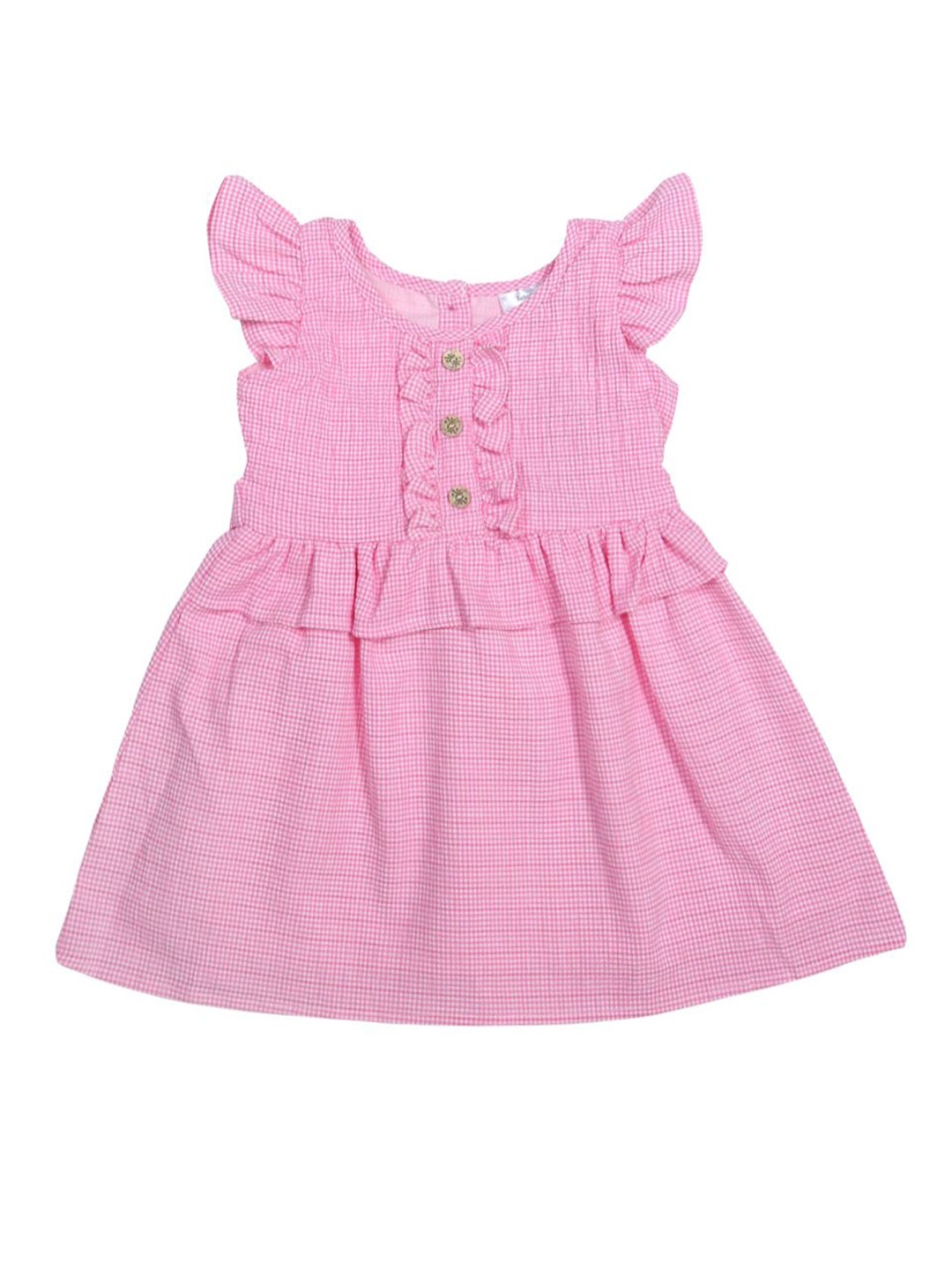 

Doodle Fit & Flare Dress, Pink