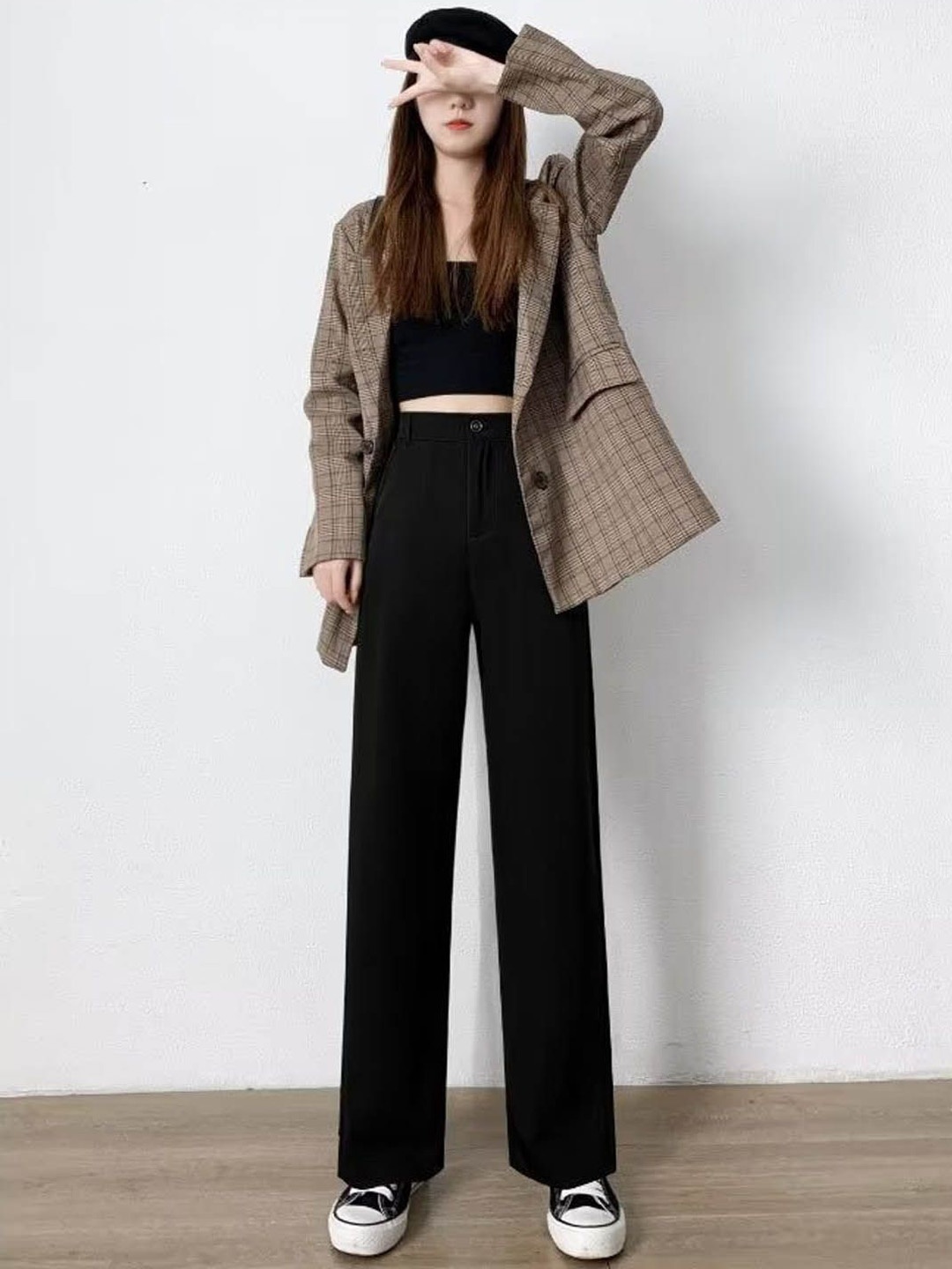 

StyleCast Women Trousers, Black