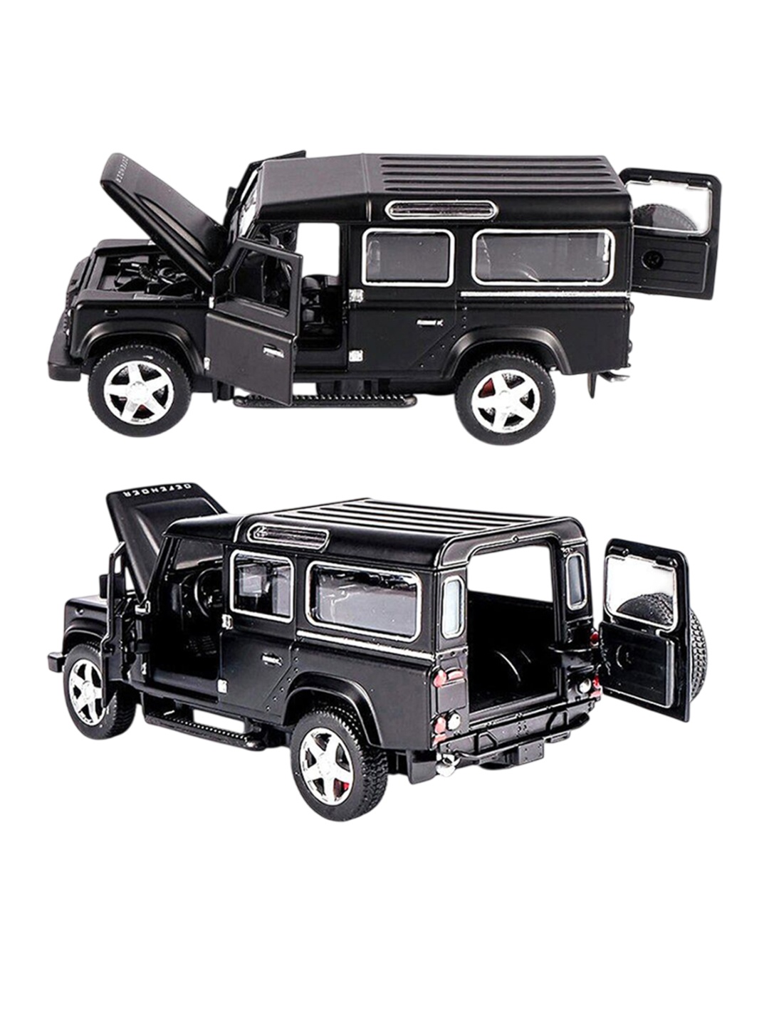 

COELON 1:32 Defender Car Model Diecast Metal Toy Vehicles, Black