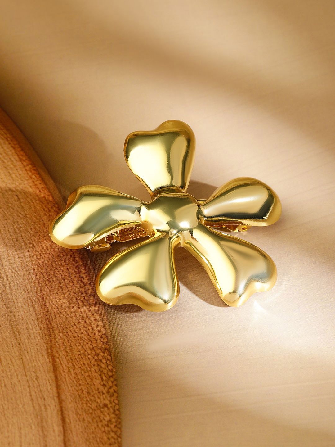 

Rubans Women Embellished Hair Accessory Set of, Gold