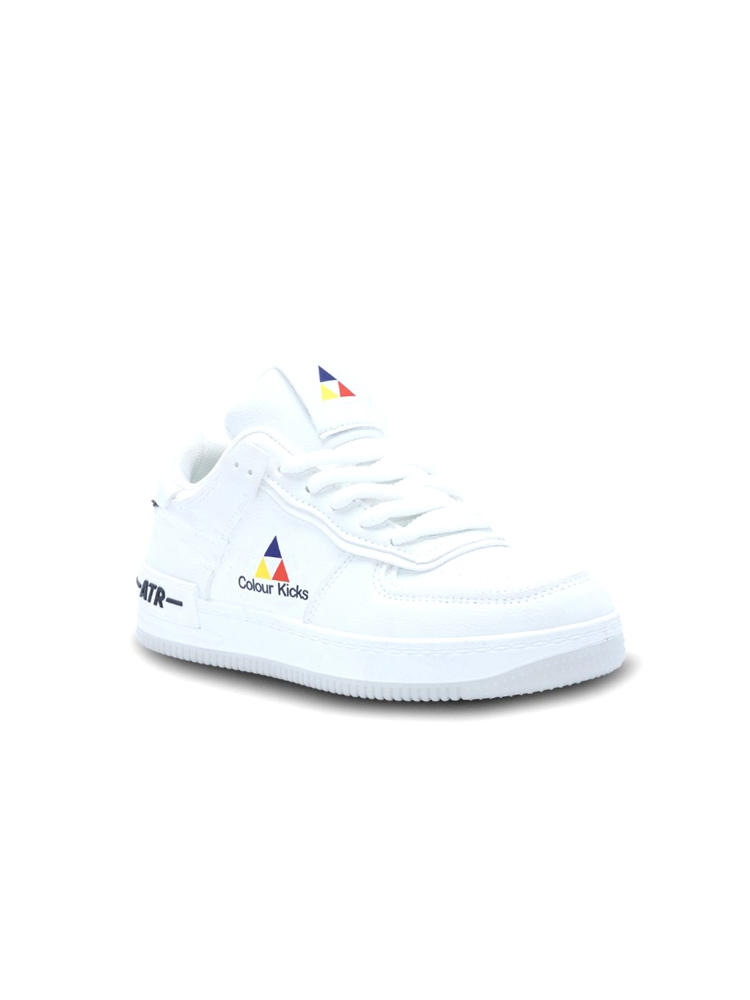 

Colour Kicks Women PU Sneakers, White