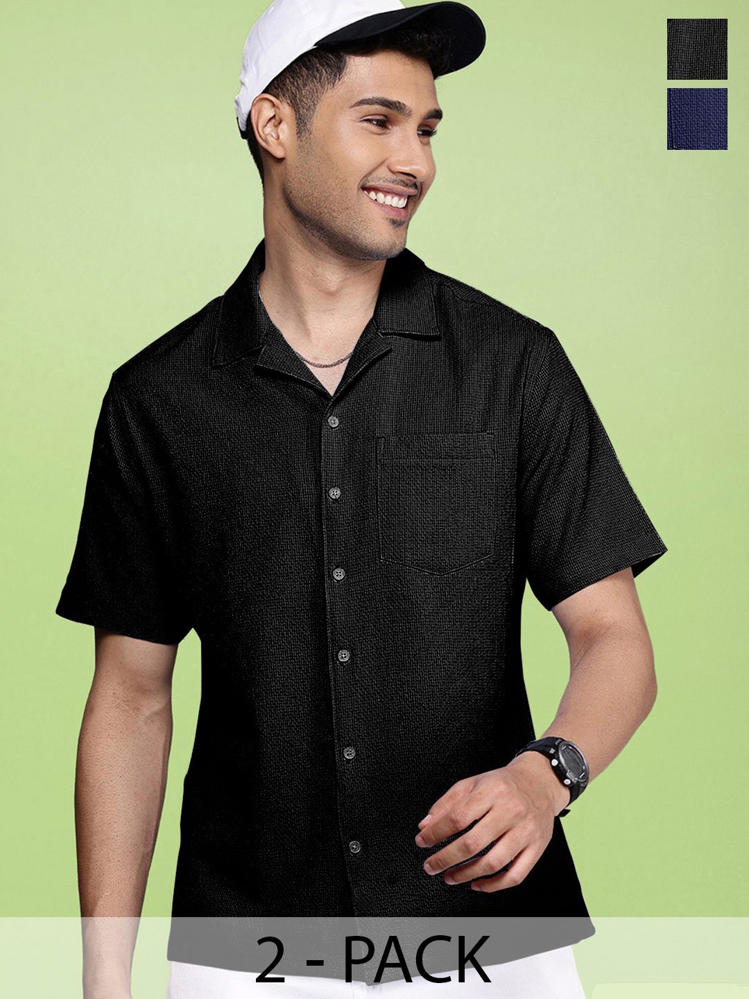 

Moda Rapido Men Standard Opaque Casual Shirt, Multi