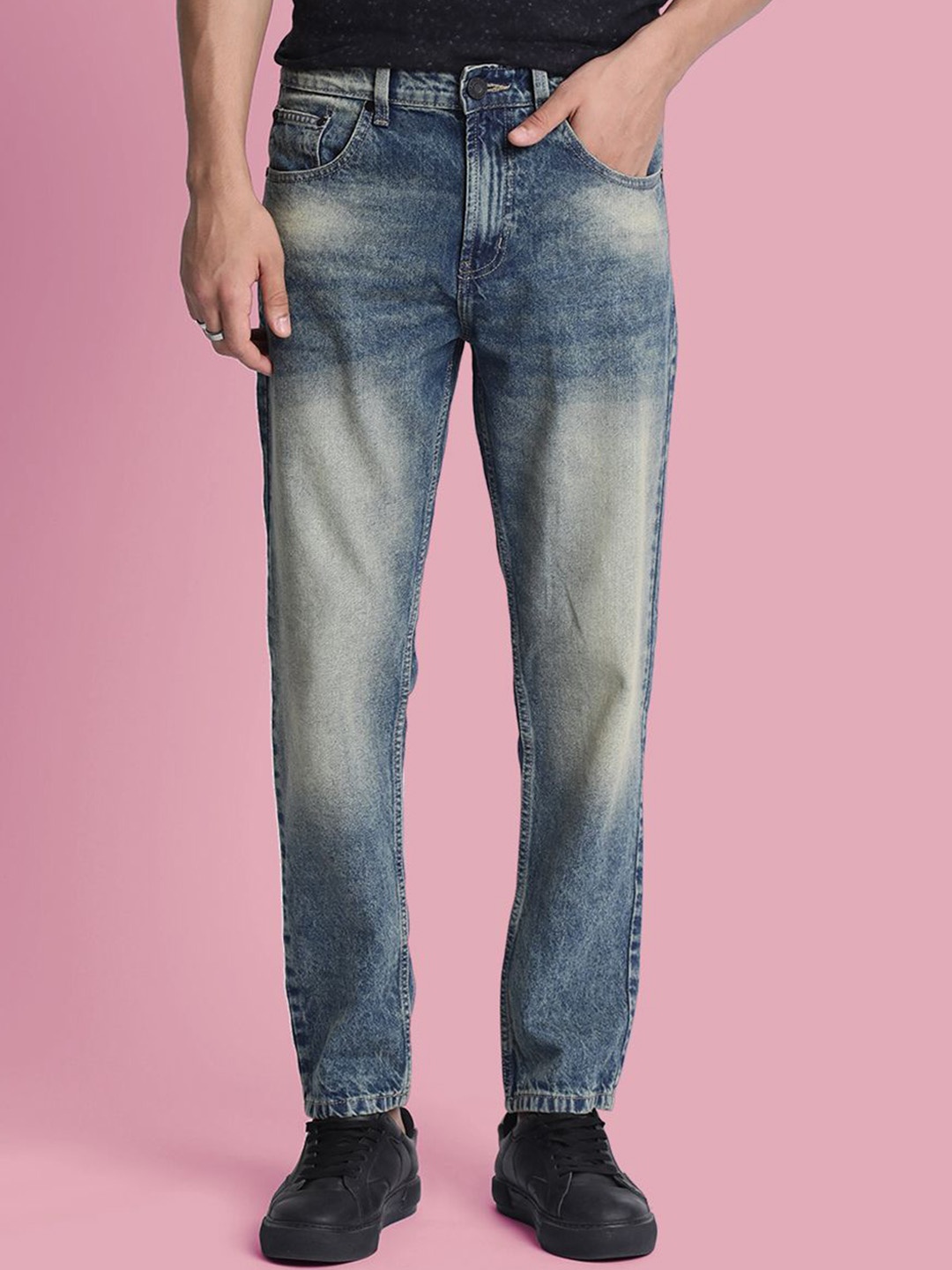 

Bene Kleed Men Light Fade Jeans, Blue