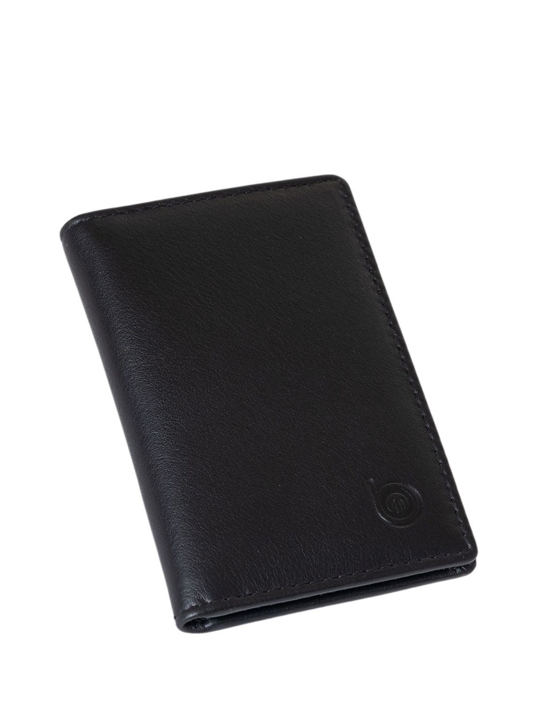 

BAGMAN Men Leather Card Holder, Black