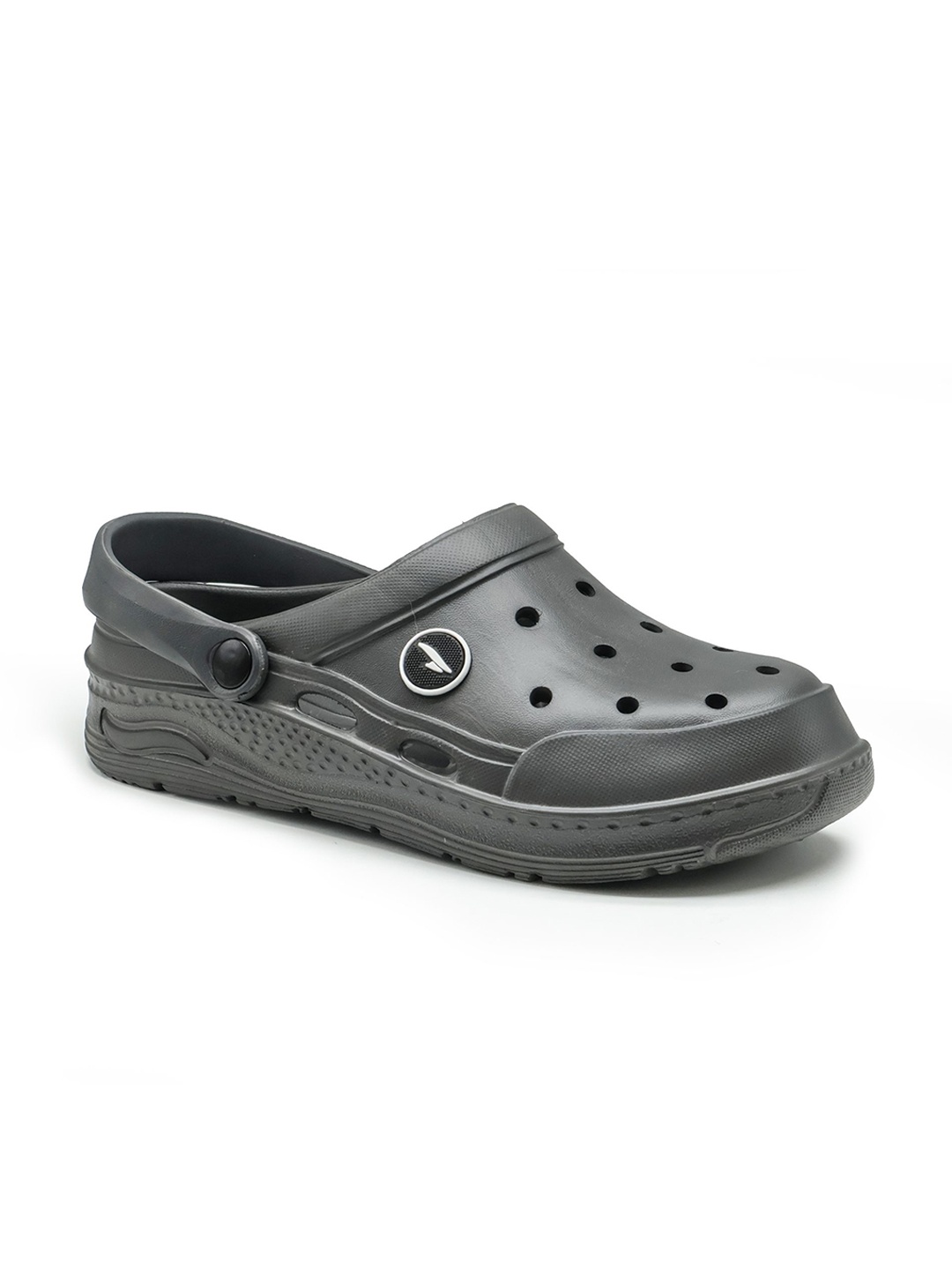 

ASIAN Men Self Design Clogs, Grey