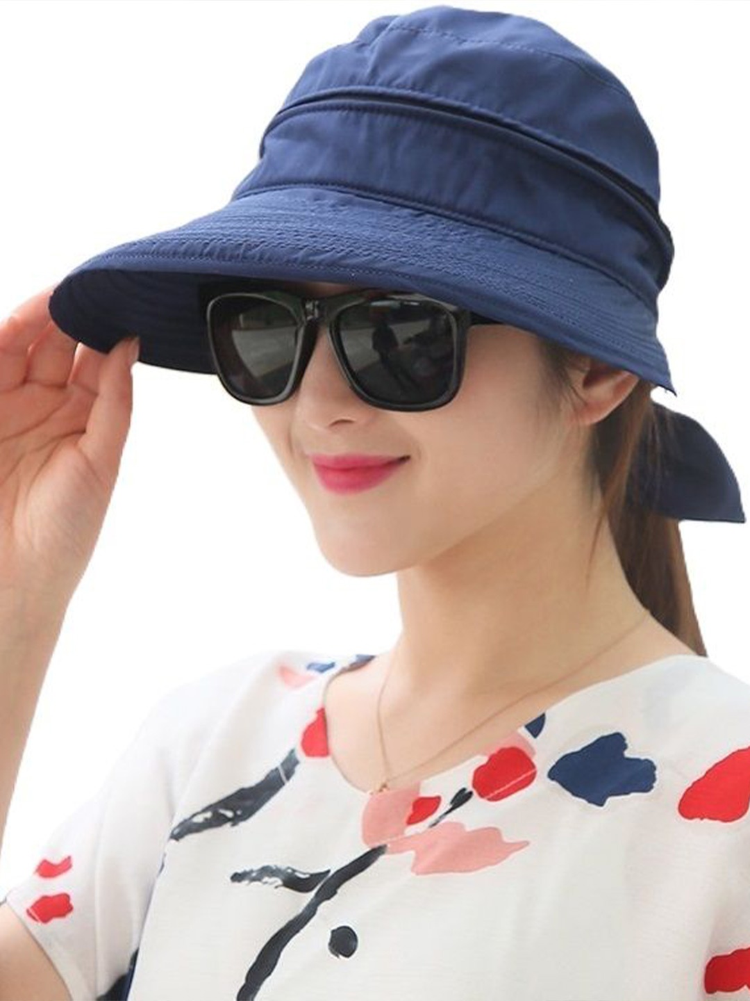 

Alexvyan Women Visor Cap, Blue