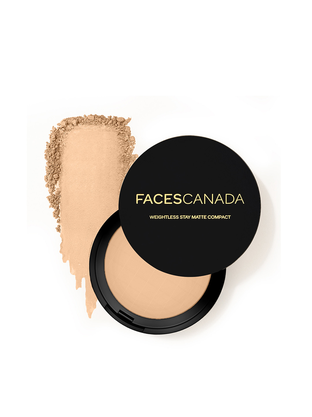 

FACES CANADA Weightless Stay Matte Compact SPF20 with Vitamin E & Shea Butter 9g - Sand 04, Beige