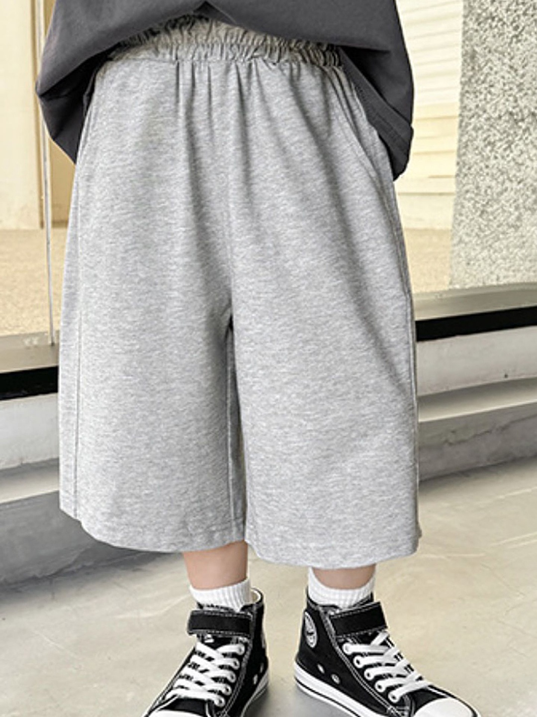 

LULU & SKY Boys Shorts, Grey