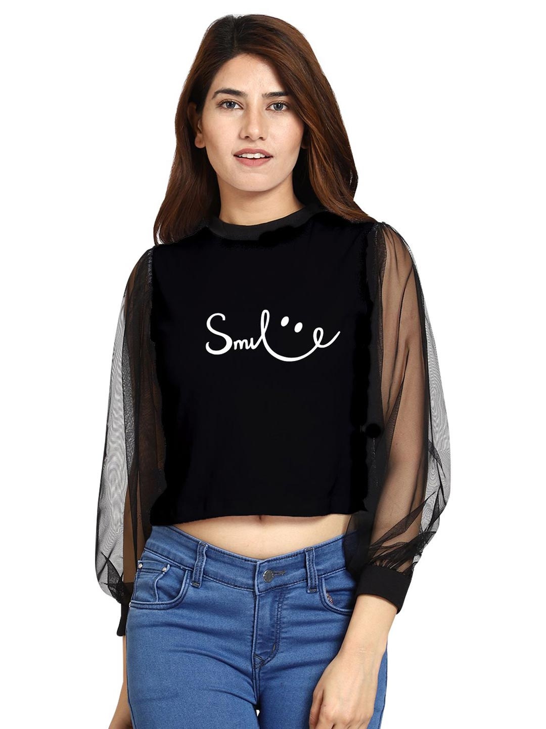 

ROARERS Cotton Crop Top, Na