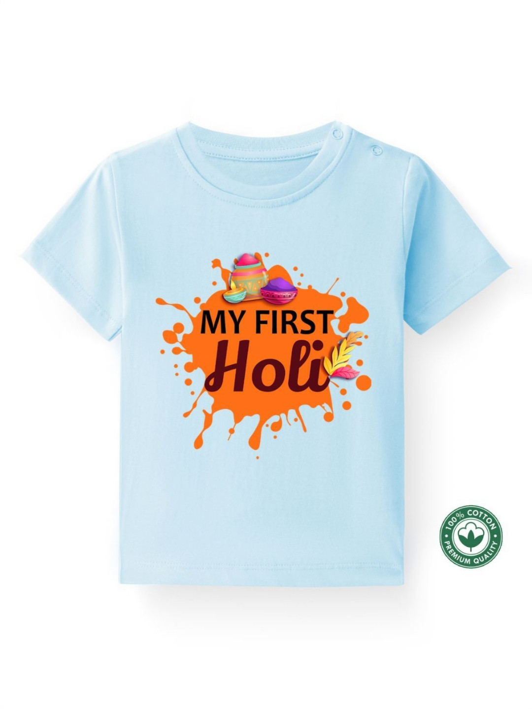 

BLUSHES Kids Printed T-shirt, Blue