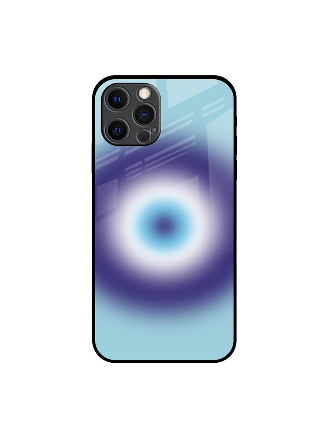 

QRIOH Quirky Printed iPhone 12 Pro Max Back Case Mobile Accessories, Blue