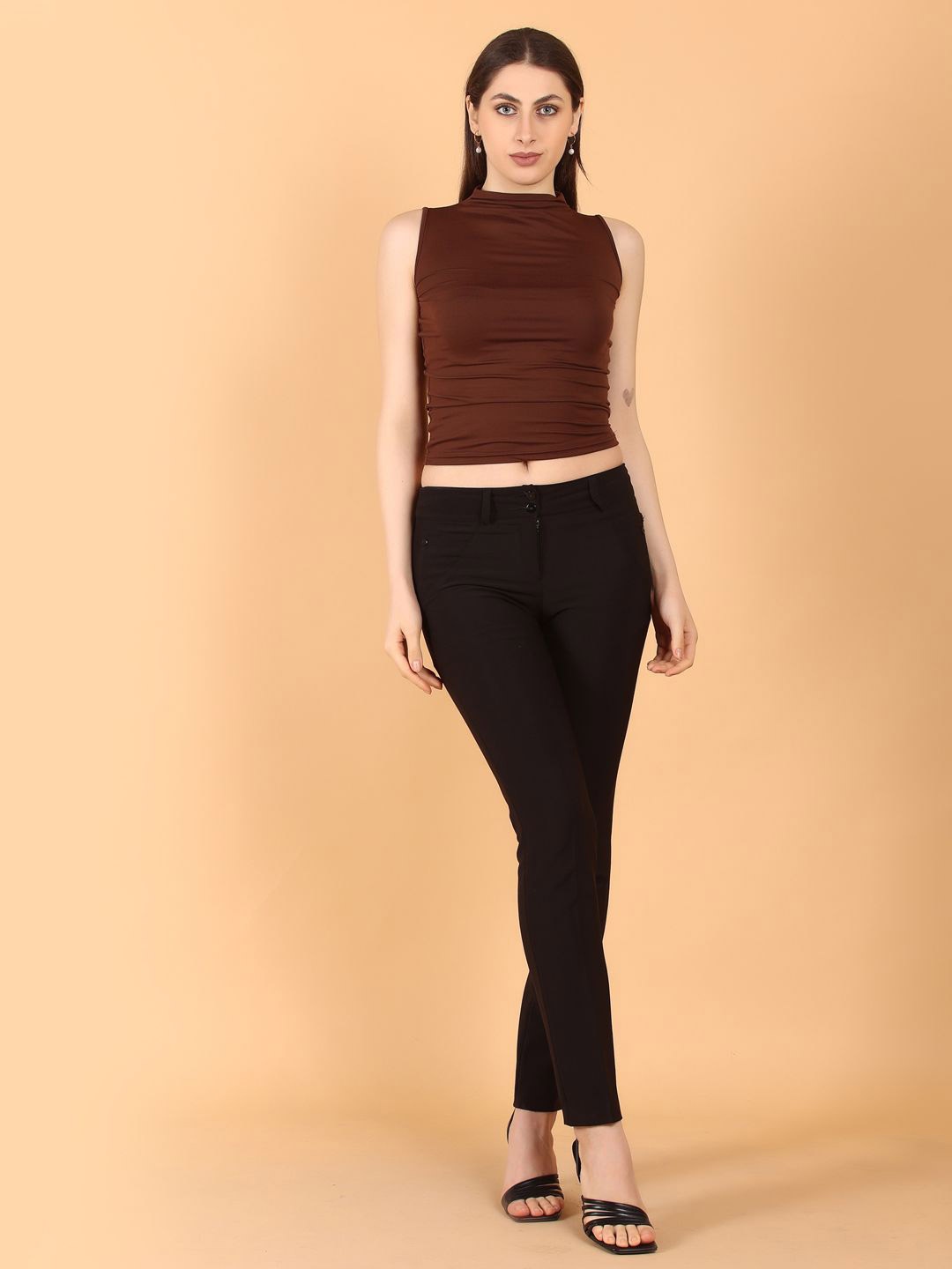 

SIGHTBOMB Top, Coffee brown