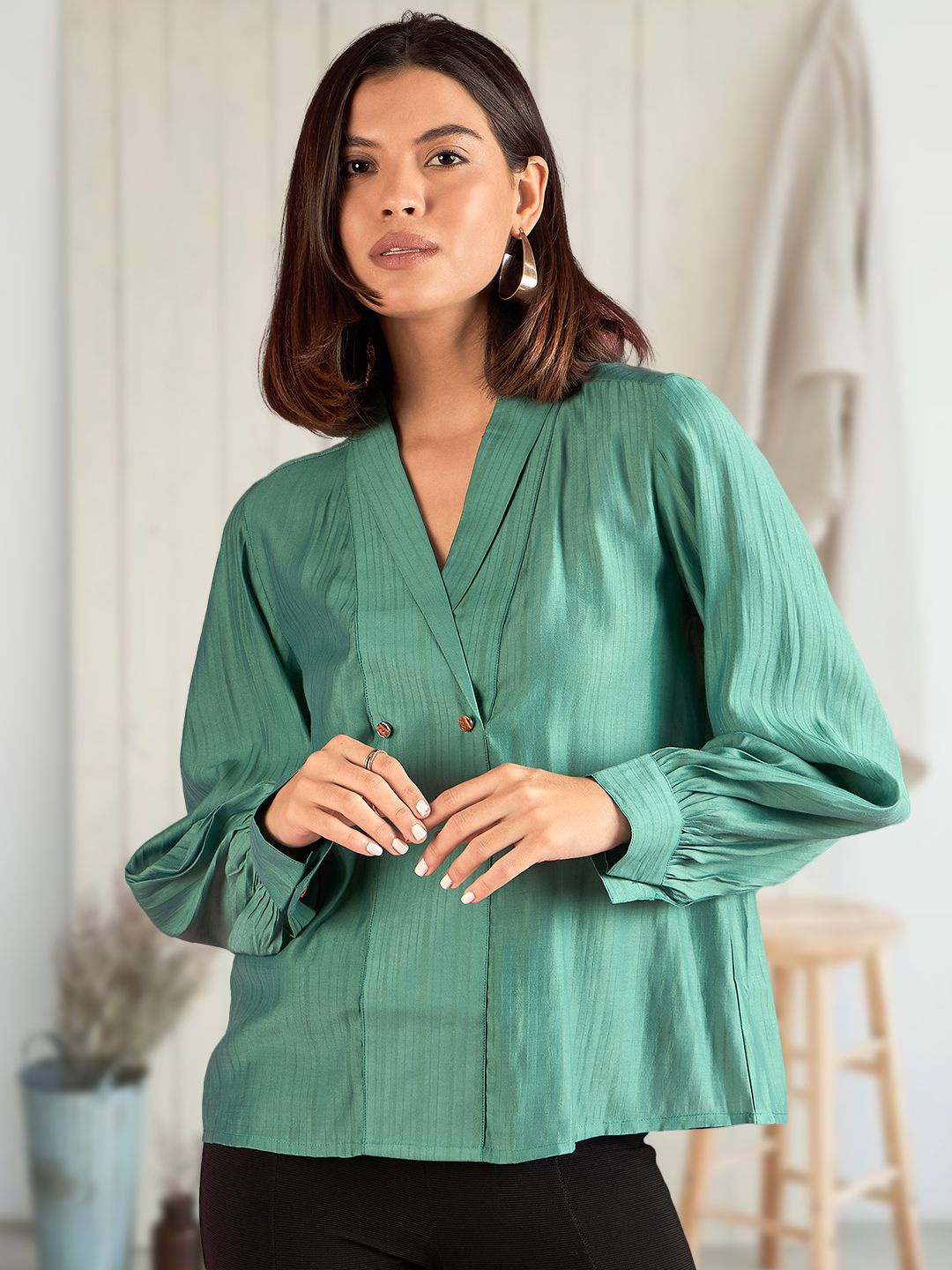 

CORSICA Top, Green