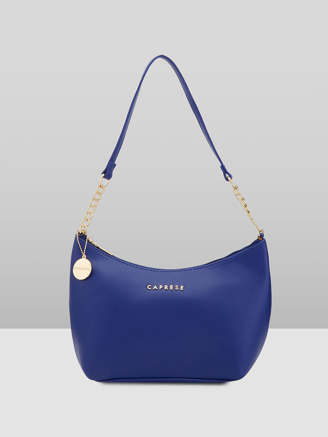

DressBerry X CAPRESE Half Moon Hobo Bag, Blue