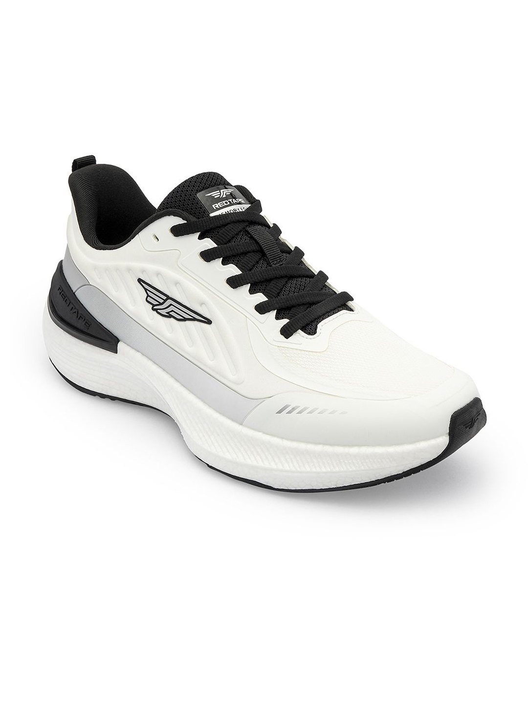 

Red Tape Men Textile Walking Non-Marking Shoes, White