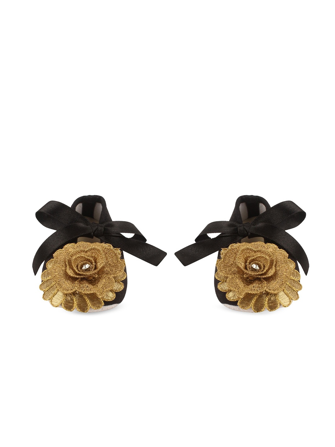 

COCO CANDY Girls Coco Candy Floral Booties, Black