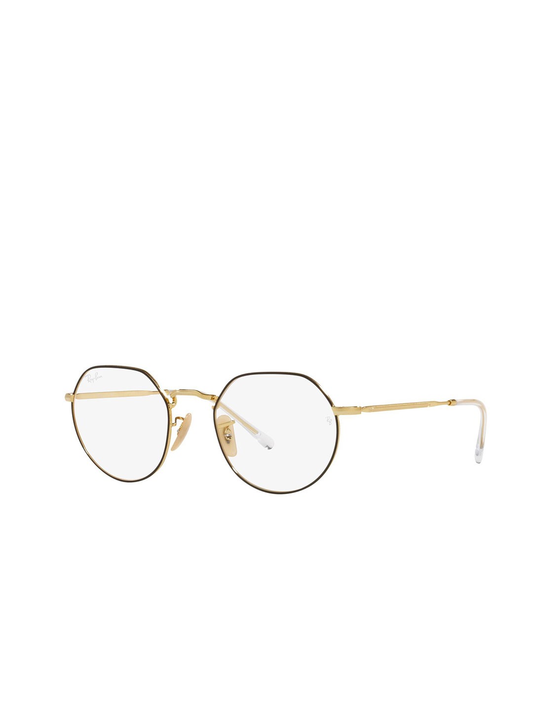 

Ray-Ban Unisex Full Rim Oval Oversized Frames, White