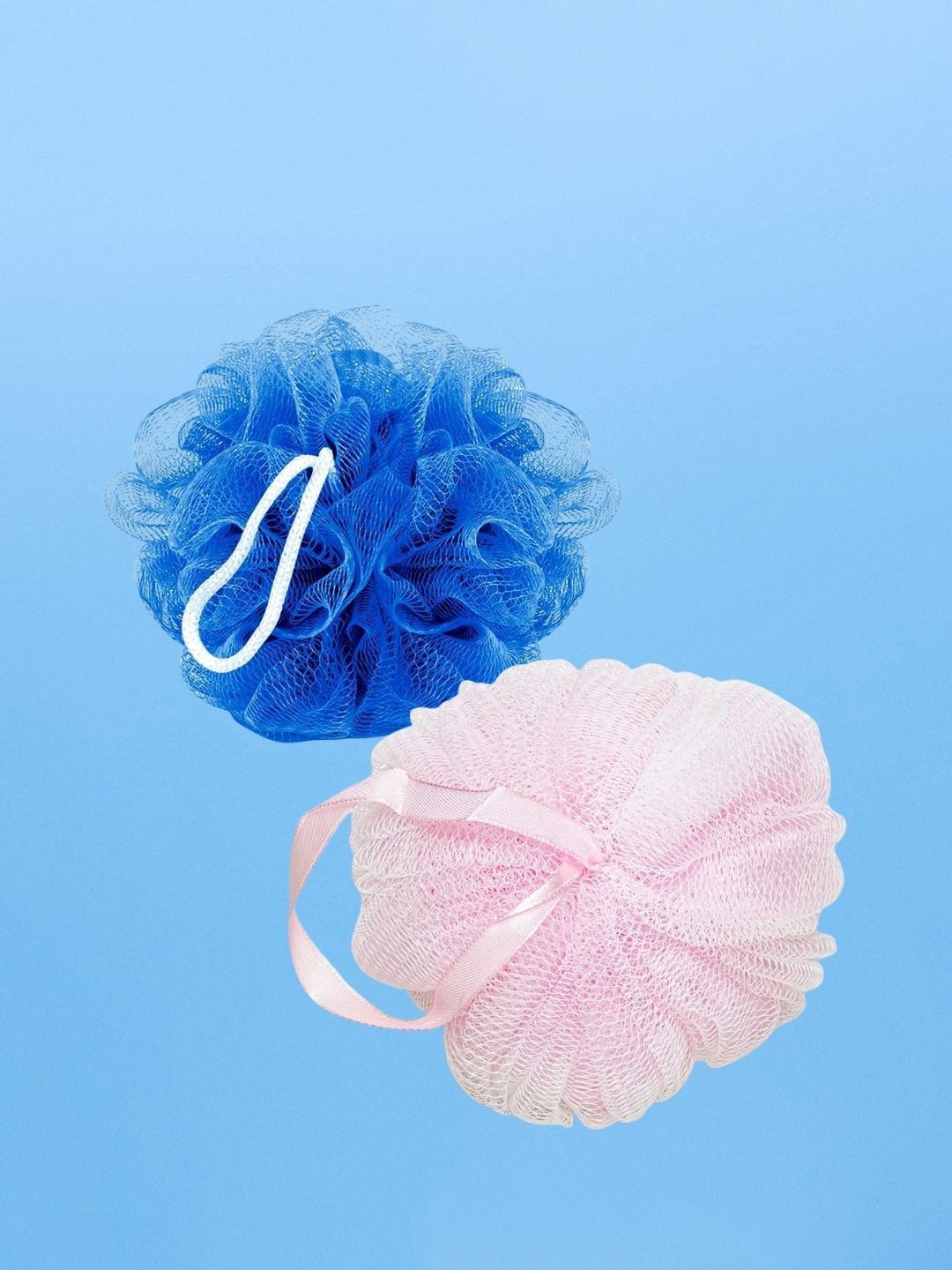 

Basicare Set Of 2 Bath Loofah Sponge- 40 g Each, Pink