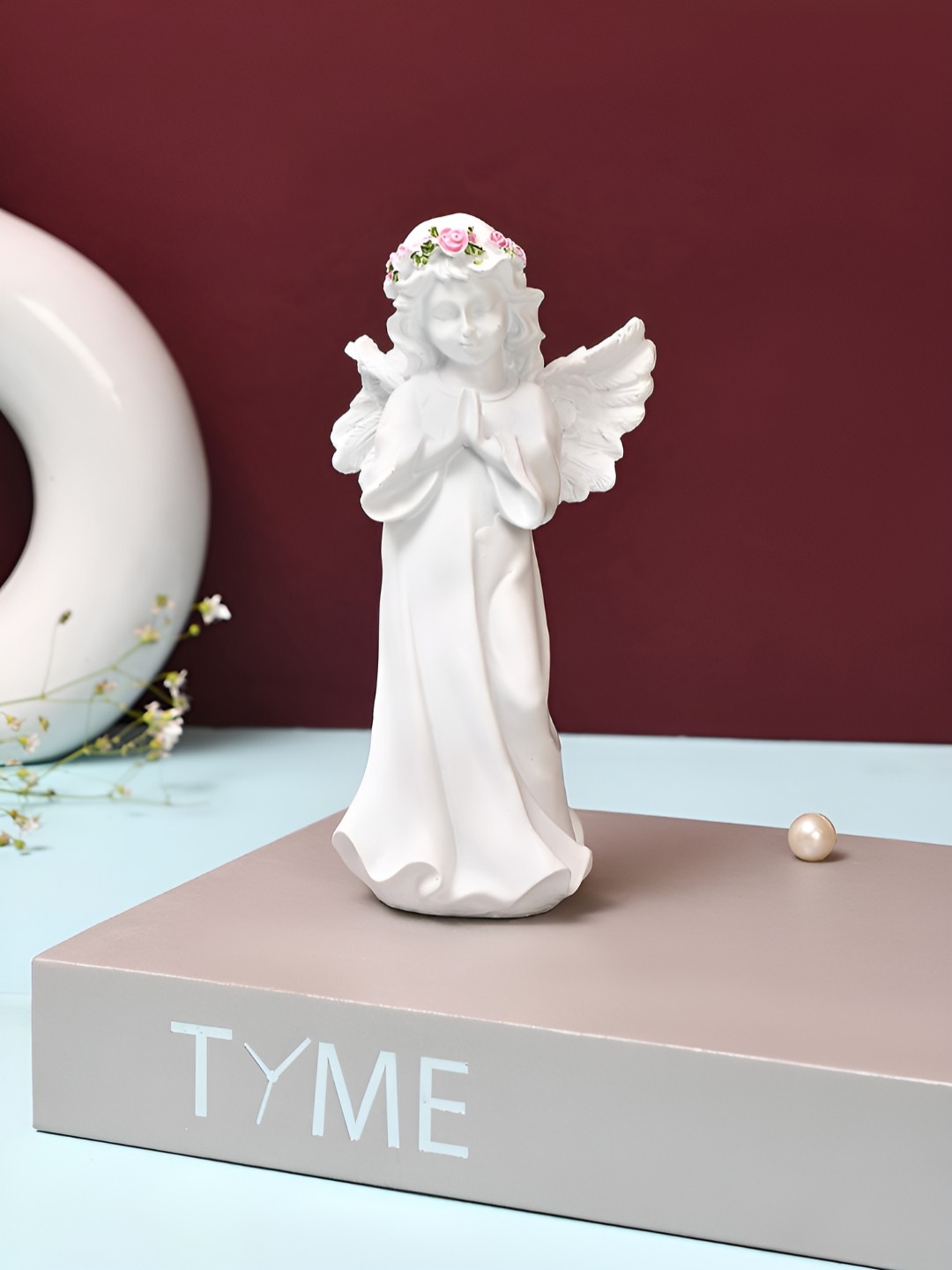 

TAYHAA Pink Figurine Showpiece