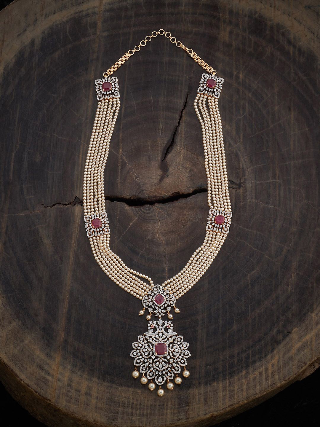 

Kushal's Fashion Jewellery Copper Gold-Plated Necklace