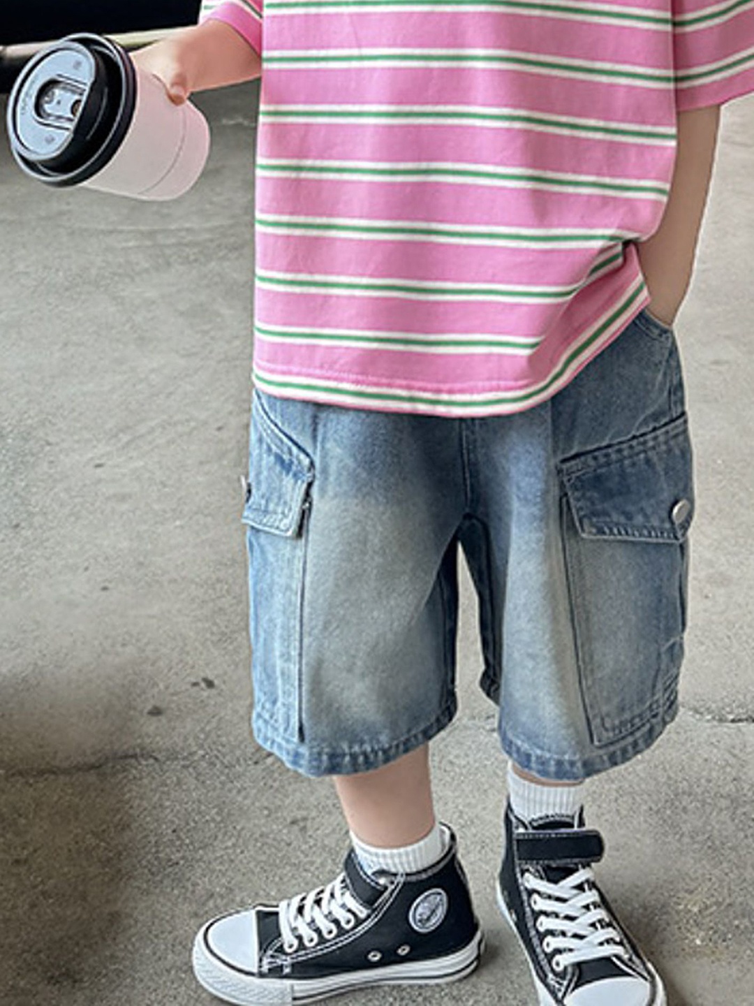

LULU & SKY Boys Shorts, Navy blue