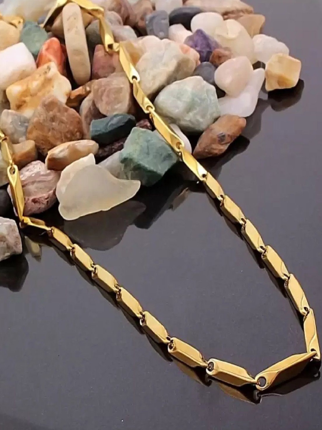 

RUHI COLLECTION Unisex Gold-Plated Chain