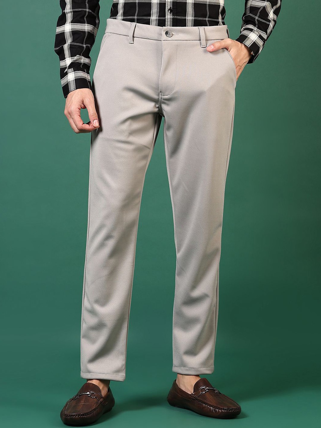

V-Mart Men Chinos Trousers, Beige